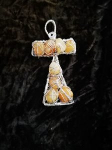 yellow calcite ankh