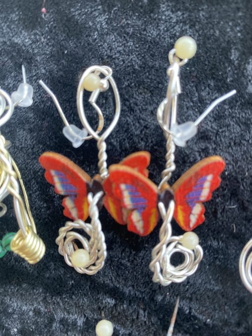 Butterfly earrings