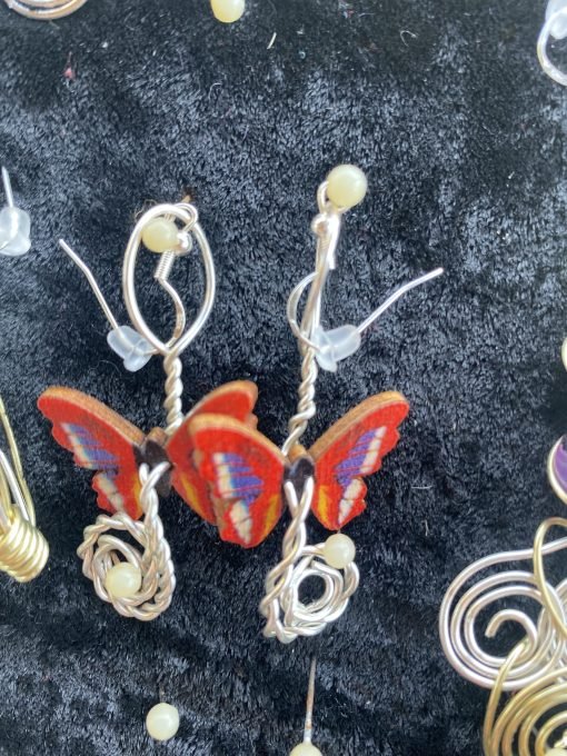 Butterfly earrings