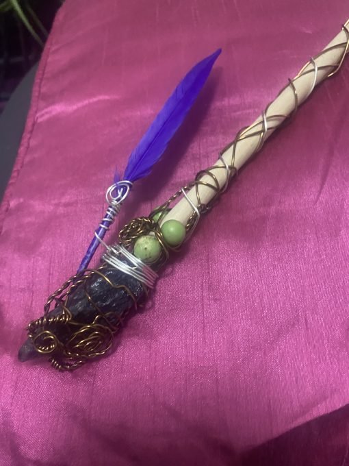 Purple water dragon wand